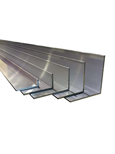 Aluminium Winkel Aluprofil L Profil Aluminiumprofil Winkelprofil Alu [30 x 15 x 3 mm x 1.500+-4 mm] von METALXACT