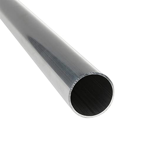 Alurohr aus AlMgSi0,5 Aluminium Rohr Alu Rohre Aluprofil Rundrohr Modellbau bis 1,5 m 20 x 1 mm x 500+-5 mm von LANGLITZ Metalle