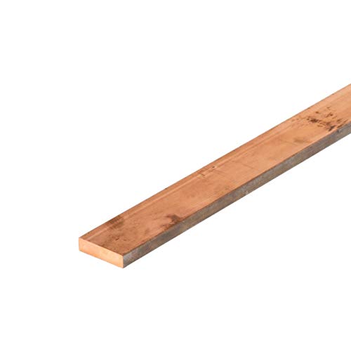 Kupfer Flachstange - 20 x 8 mm x 2000 mm von LANGLITZ Metalle