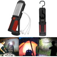 Inspektionslampe Wiederaufladbare LED-Lampe, Wiederaufladbares LED-Arbeitslicht mit magnetischen LED-Taschenlampen Inspektionslampe von LANGRAY