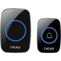 Kabellose Türklingel, 300 Meter wasserdichte elektronische Türklingel, Klingel-Set mit 1 Plug-in-Empfänger, kabelloses Klingel-Set mit Kabellose Türklingel, 300 Meter wasserdichte elektronische Türklingel, Klingel-Set mit 1 Plug-in-Empfänger, kabelloses Klingel-Set mit von LANGRAY