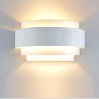 LED-Wandleuchten, schlichtes Design, Wandleuchte, Metall, für den Innenbereich, für Schlafzimmer, Treppenhaus, Geschäft, Wohnzimmer, Büro, Veranda, von LANGRAY