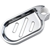 Seifenschale für Duschstange 22 mm, Duschseifenschale aus ABS-Kunststoff, Duschseifenhalter-RAPANDA von LANGRAY