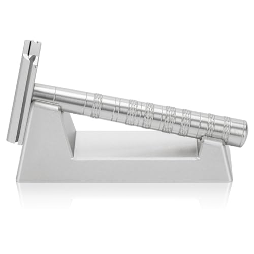 LANGZIHT Rasierständer aus solider Aluminiumlegierung – für Henson AL13 / AL13-M / Ti22 – 100 g Gewicht – sorgt für Stabilität, minimiert Bewegung – ohne Rasierer von LANGZIHT