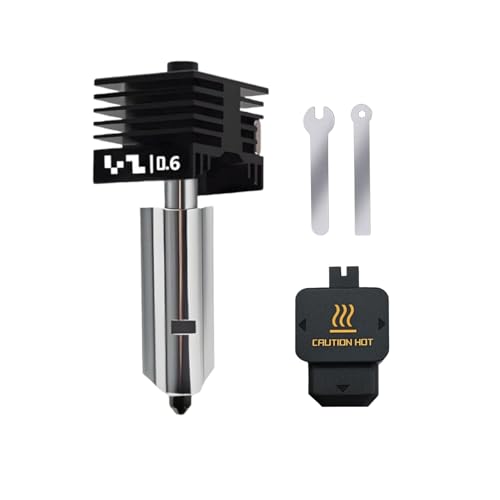 0.6MM H2D Hotend, Upgraded gehärtetem Stahl Düse Druckkopf Hot End Assembly Kit für Bambu Lab H2D/A1/A1 Mini 3D Drucker 0.6MM H2D Hotend, Upgraded gehärtetem Stahl Düse Druckkopf Hot End Assembly Kit für Bambu Lab H2D/A1/A1 Mini 3D Drucker von LANKEGU