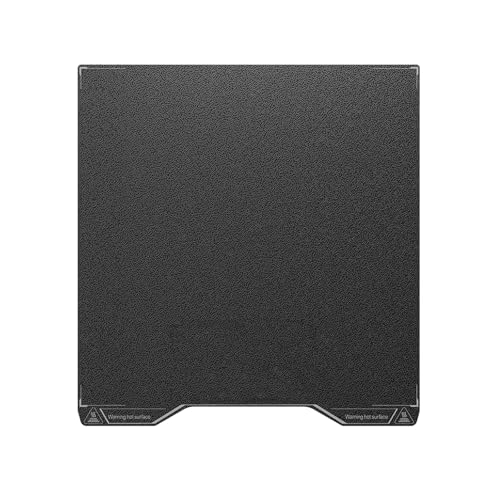 Doppelseitige schwarz texturierte PEI Bauplatte für Creality Hi, 265X280mm flexible Federstahlplatte Heizbett Druckplattform Blattplatte für Creality Hi Combo von LANKEGU