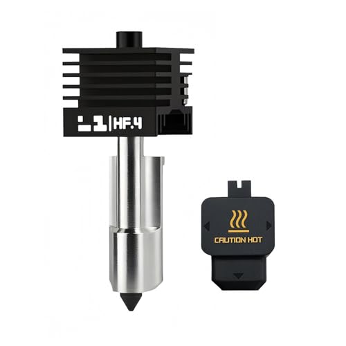 H2D High Flow Hotend, 0.4MM High Flow Düse aus gehärtetem Stahl 65 mm³/s volumetrische Geschwindigkeit, integriertes Hochgeschwindigkeits-Präzisions Hotend für Bambu Lab H2D/A1/AI Mini von LANKEGU