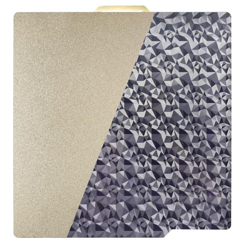 LANEKGU 257x 257mm doppelseitige Bauplatte für Bambu Labs, strukturierte PEI + glatte PEO-Federstahlplatte Druckbettplattform für Bambu Lab X1C/X1/X1E/P1P/P1S/A1 LANEKGU 257x 257mm doppelseitige Bauplatte für Bambu Labs, strukturierte PEI + glatte PEO-Federstahlplatte Druckbettplattform für Bambu Lab X1C/X1/X1E/P1P/P1S/A1 von LANKEGU