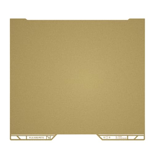 PEI Bauplatte für Bambu Lab H2D, beidseitig strukturiertes PEI Blatt flexible Federstahlplatte Heizbett Druckplattform für H2D 3D Drucker von LANKEGU