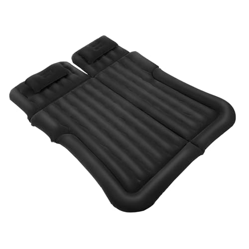 LANNADD Aufblasbare Matratze für Auto, Aufblasbare Matratze Faltbare Luftmatratze mit Elektrischer Pumpe tragbares Luftbett für Outdoor Camping Traveling - Schwarz LANNADD Aufblasbare Matratze für Auto, Aufblasbare Matratze Faltbare Luftmatratze mit Elektrischer Pumpe tragbares Luftbett für Outdoor Camping Traveling - Schwarz von LANNADD