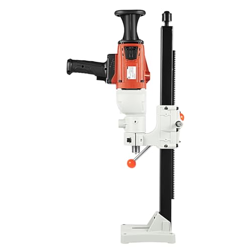 LANNADD Kernbohrmaschine, 2200w Kernbohrgerät Diamantbohrer 180mm, 1200 u/min Wasserdichtungs Designfür Nass und Trocken Diamantbohrer für Beton Ziegel, Roten Ziegeln, Marmor von LANNADD
