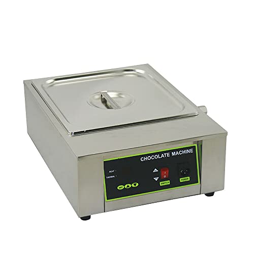 LANNADD Kuvertüre Schokoladenschmelzgerät, Schokolade Schmelztiegel Kommerziell Temperiergerät Kuvertüre Schokoladenschmelzgerät, Tank Schokoladenschmelzmaschine Geeignet Zum Erhitzen Von Schokolade von LANNADD