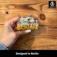 Berlin Souvenir Magnet Kühlschrankmagnet Polyresinmagnet Andenken Berlin Souvenir Magnet Kühlschrankmagnet Polyresinmagnet Andenken von LANOLU
