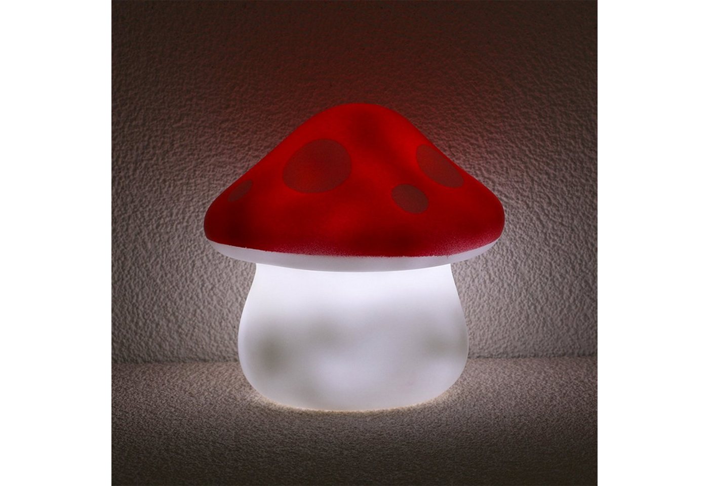 LANOR Nachttischlampe Pilz-Nachtlicht,Nachttischlampe,Dekorative Schreibtischlampe,10x10cm von LANOR