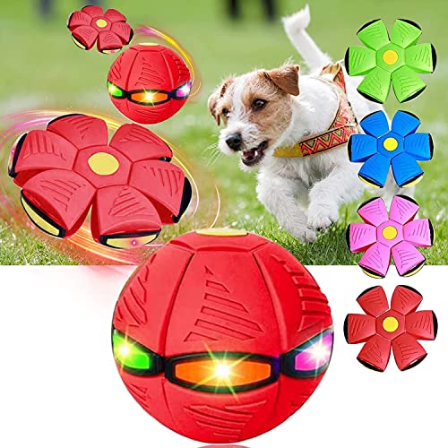 2023 Neues Haustierspielzeug Flying Saucer Ball, Flying Saucer Ball Hundespielzeug, Haustierspielzeug Fliegende Untertasse, Hundespielzeug, Haustier fliegende Untertasse, Ball für Hunde von LANRUE