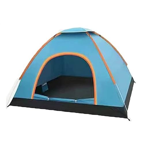 Geräumiges wasserdichtes Zelt, 200x120x105cm (78x47x41 Zoll) mit automatischem Aufbau für Outdoor Camping und Reisen für 1–2 Personen, Einzeltür-Design, kein Oberlicht von LANTRO JS