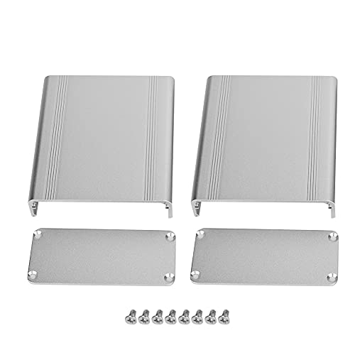 LANTRO JS Elektronik Projektbox Aluminium Elektrisches Projektkasten DIY PCB Verteilerdose Anschlusskasten Instrument Aluminium Kühlbox 38x88x100mm Silber LANTRO JS Elektronik Projektbox Aluminium Elektrisches Projektkasten DIY PCB Verteilerdose Anschlusskasten Instrument Aluminium Kühlbox 38x88x100mm Silber von LANTRO JS