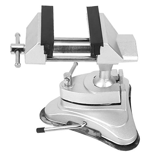LANTRO JS Mini 360 ° Drehung Schraubstock Klemme, Aluminiumlegierung Tisch Schraubstock Haushalt Maschine Werkzeug 360 ° Drehung von LANTRO JS