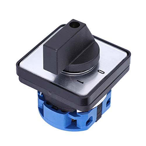 LANTRO JS Nockenschalter AC 660V 20A Drehschalter 2 polig 4 Klemmen Verriegelungstyp Wechselschalter von LANTRO JS