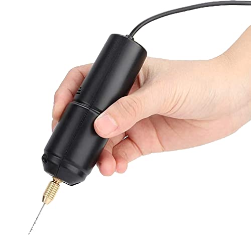 LANTRO JS DC 5V Mini Bohrmaschine Set USB Tragbare Mini Elektrisch Handbohrer mit 3 Bits und 1 Schraubenschlüssel LANTRO JS DC 5V Mini Bohrmaschine Set USB Tragbare Mini Elektrisch Handbohrer mit 3 Bits und 1 Schraubenschlüssel von LANTRO JS