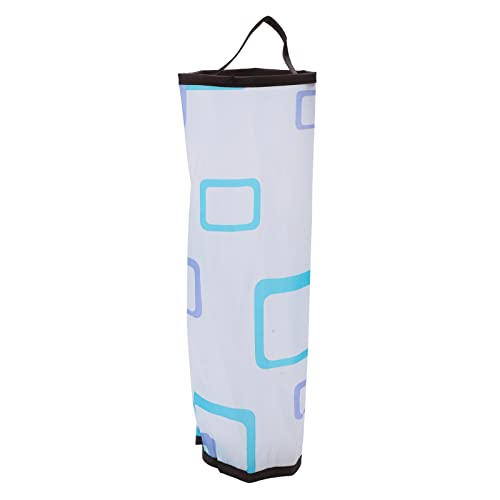 Tragbare Polyester-Aufbewahrungstasche für Camping, großes Fassungsvermögen, 42 x 18 cm, Tasche für kleine Gegenstände und Abfall, Weiß Tragbare Polyester-Aufbewahrungstasche für Camping, großes Fassungsvermögen, 42 x 18 cm, Tasche für kleine Gegenstände und Abfall, Weiß von LANTRO JS