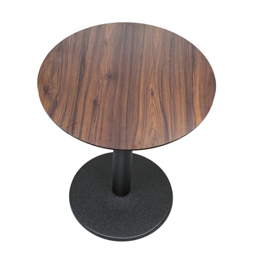LANTUS Bartisch, rund, Esstisch, quadratisch, Industriestil, Holzbrett + Füße aus Eisen, maximale Belastung 125 kg, 60 x 60 x 72 cm (B) von LANTUS