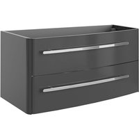 Classico Waschtischunterschrank 100cm Anthrazit, rechts'-'7964412 - Lanzet von LANZET