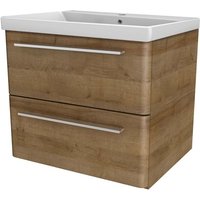 Lanzet K8 Badmöbel Set 2-teilig, 60cm, Hellbraun, Keramikbecken"-"90157145 Lanzet K8 Badmöbel Set 2-teilig, 60cm, Hellbraun, Keramikbecken"-"90157145 von LANZET