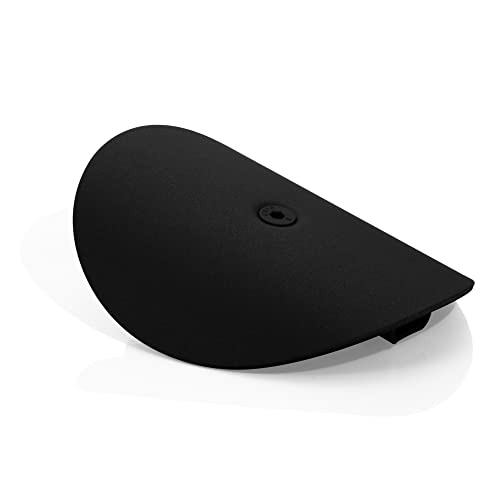 LANZZAS Ofenrohr Reingungsklappe(Tür) – Durchmesser Ø 130 mm - Farbe: schwarz | Revisionsöffnung zum nachträglichen Einbau von LANZZAS