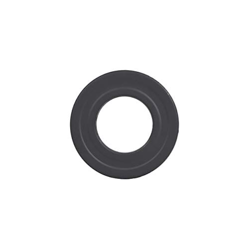 LANZZAS Pelletrohr Wand-Rosette mit 35 mm Rand - für den Durchmesser 80 mm - Farbe: schwarz-metallic LANZZAS Pelletrohr Wand-Rosette mit 35 mm Rand - für den Durchmesser 80 mm - Farbe: schwarz-metallic von LANZZAS