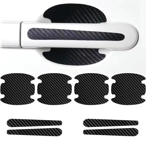 LAOIWES 8-teiliges Set Autotürgriff-Schutzfolien, für Tesla Model 3 Model S Model X Model Y klare Selbstklebende Autotürgriff-Anti-Kratz-Aufkleber für Autogriffgehäuse,A von LAOIWES