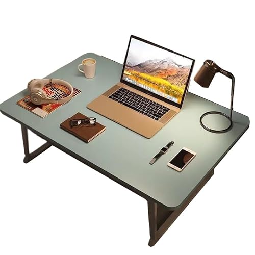 Computertisch Extra Großer Bettklapptisch, Der Eine Tastatur Aufnehmen Kann, Laptoptisch Im Schlafsaal, Studententisch, Kleiner Heimtisch Stabiler Büroschreibtisch ( Color : Blue , Size : 70*40*28cm ) von LAPADULA
