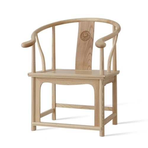 Home-Office-Stuhl Küchenstuhl aus Holz, gebogene Rückenlehne, Bürostuhl, Freizeit-Lesestuhl mit Armlehnen, geeignet for Balkon, Büro, Wohnzimmer usw. Moderne Stühle ( Color : C , Size : 70*64*86.5CM ) von LAPADULA