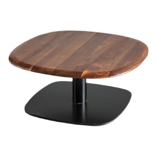 LAPADULA Beistelltisch Couchtisch, Wohnzimmer-Sofa-Beistelltisch, Eck-Couchtisch, einfacher Kleiner Couchtisch aus Eisen und Massivholz Sofa-Couchtisch von LAPADULA