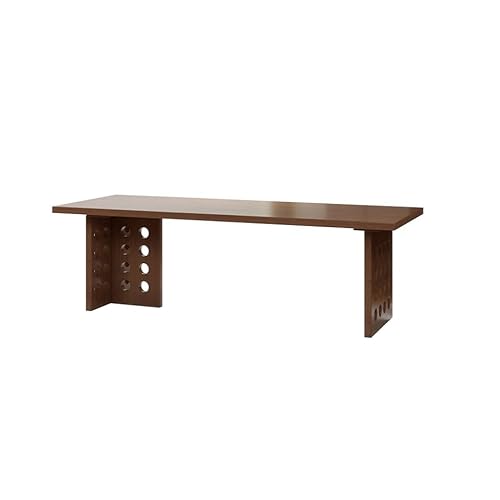 LAPADULA Computertisch Executive-Schreibtisch aus Massivholz, einfacher einzelner Computertisch, Moderne Möbel, geeignet for Geschäft und Zuhause Stabiler Büroschreibtisch(220x80x75cm) von LAPADULA
