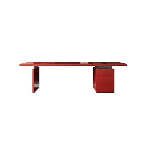 LAPADULA Computertisch Kleine Chef-Bürowerkbank aus Massivholz, einzelner kreativer moderner Arbeitstisch for zu Hause, geeignet for Zuhause und Unternehmen Stabiler Büroschreibtisch(220x80x75cm) von LAPADULA