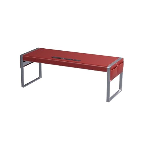LAPADULA Computertisch Kleiner Einzel-Chefschreibtisch aus Massivholz, kreative Büro-Werkbank for Damen, geeignet for Unternehmen, Wohnzimmer, Arbeitszimmer Stabiler Büroschreibtisch(220x80x75cm) von LAPADULA