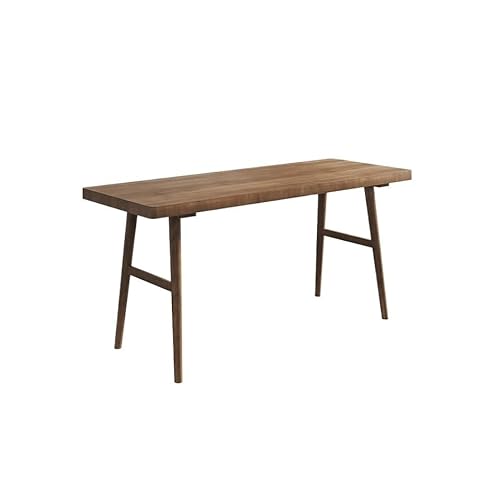 LAPADULA Computertisch Massivholz-Wohnzimmersofa, Langer Tisch, Klassische chinesische einfache Einzelbüromöbel, geeignet for Arbeitszimmer, Schlafzimmer Stabiler Büroschreibtisch(140x60x75cm) von LAPADULA