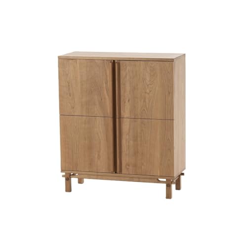 LAPADULA Konsolenschrank 100 cm großer viertüriger Holzschrank, geeignet for Buffetrestaurants und Hotelküchen Buffet-Aufbewahrungsschrank von LAPADULA