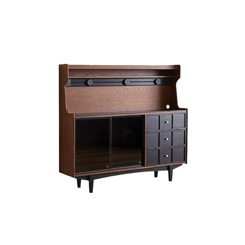 LAPADULA Konsolenschrank 150 cm Sideboard aus Massivholz, geeignet for Buffetrestaurants, Wohnzimmer und Küche Buffet-Aufbewahrungsschrank von LAPADULA