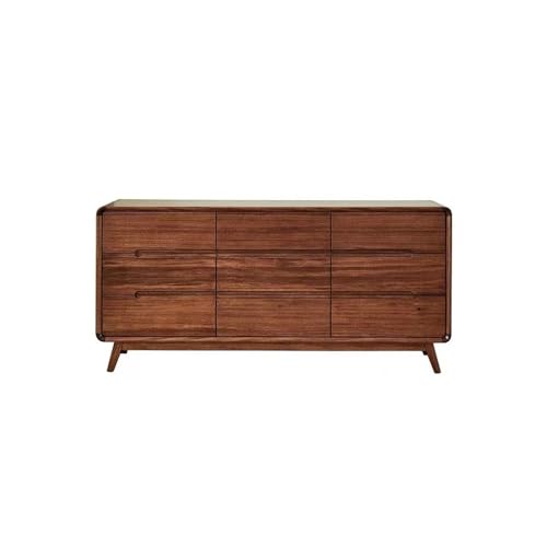 LAPADULA Konsolenschrank 160x45x75cm Massivholz-Eingangstisch, Schlafzimmer-Schubladenmöbel, geeignet for Zuhause und Hotel Buffet-Aufbewahrungsschrank von LAPADULA