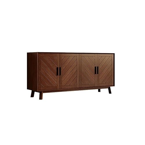 LAPADULA Konsolenschrank Eingangsschrank aus Massivholz, geeignet for Aufbewahrungsschränke im Wohn- und Schlafzimmer Buffet-Aufbewahrungsschrank(160 * 45 * 85cm) von LAPADULA