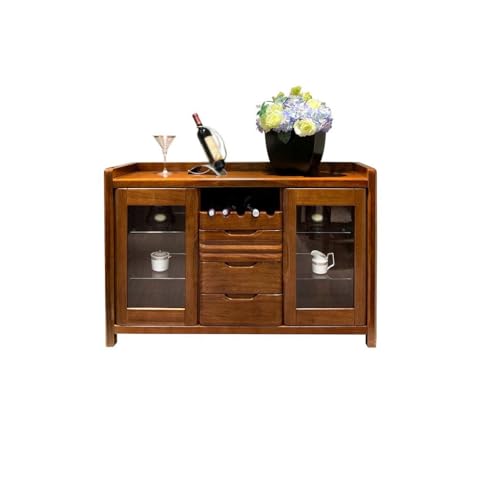 LAPADULA Konsolenschrank Holz-Sideboard an der Wand, chinesischer Stil, Geschirrschrank, Küche, Wohnzimmer, Weinschrank Buffet-Aufbewahrungsschrank von LAPADULA