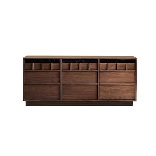 LAPADULA Konsolenschrank Massivholz Esszimmer Sideboard Moderne Wohnzimmer Eingang Schrank Schlafzimmer Lagerschrank Buffet-Aufbewahrungsschrank von LAPADULA