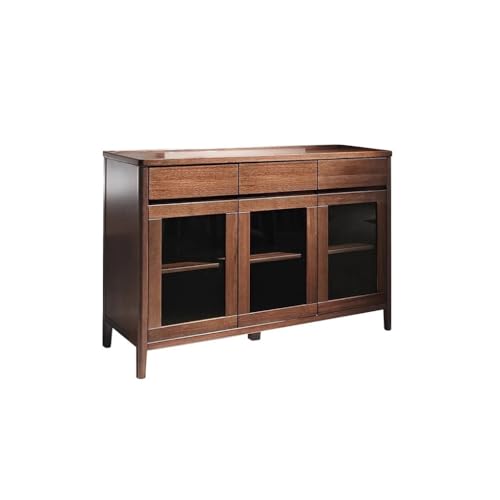 LAPADULA Konsolenschrank Moderner Massivholz-Sideboard-Geschirrschrank an der Wand. Schüsselschrank for zu Hause Buffet-Aufbewahrungsschrank von LAPADULA
