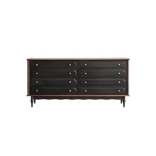 LAPADULA Konsolenschrank Retro Massivholz Küche Wohnzimmer Lagerschrank Esszimmermöbel Buffet-Aufbewahrungsschrank von LAPADULA