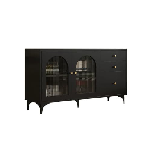 LAPADULA Konsolenschrank Rock Board Multifunktionaler Teeschrank Wandaufbewahrungsschrank Küchenschrank Buffet-Aufbewahrungsschrank von LAPADULA