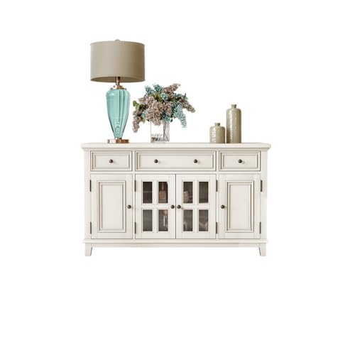 LAPADULA Konsolenschrank Sideboard, Wand-Weinschrank, Home Simple Restaurant Massivholz Wohnzimmer Lagerschrank Buffet-Aufbewahrungsschrank von LAPADULA