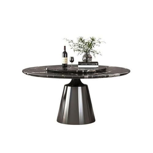 LAPADULA Küchentische Runder Esstisch aus natürlichem Marmor. Leichter, luxuriöser runder Marmortisch for Zuhause Esszimmertisch von LAPADULA