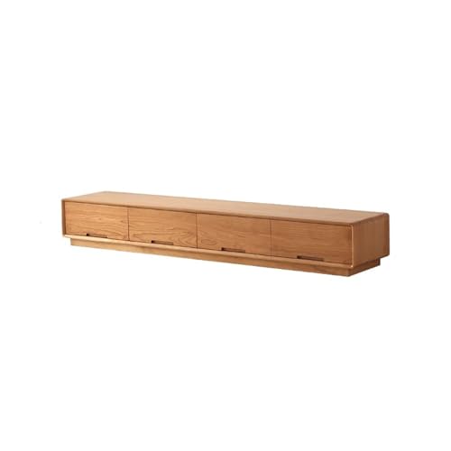LAPADULA TV-Schrank 210cm Solid Wood Country Entertainment Center, Cherry Rounded Corner Living Room Floor Cabinet, Simple Storage Furniture with Drawers Unterhaltungszentrum LAPADULA TV-Schrank 210cm Solid Wood Country Entertainment Center, Cherry Rounded Corner Living Room Floor Cabinet, Simple Storage Furniture with Drawers Unterhaltungszentrum von LAPADULA